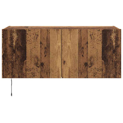 TV-Möbel Äldrat Trä Vägghylla 100 x 35 x 41 cm