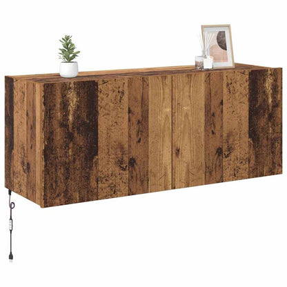 TV-Möbel Äldrat Trä Vägghylla 100 x 35 x 41 cm