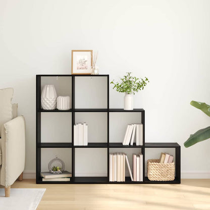 Bokhylla Svart Ek Rumsavdelare 137,5 x 29 x 103,5 cm