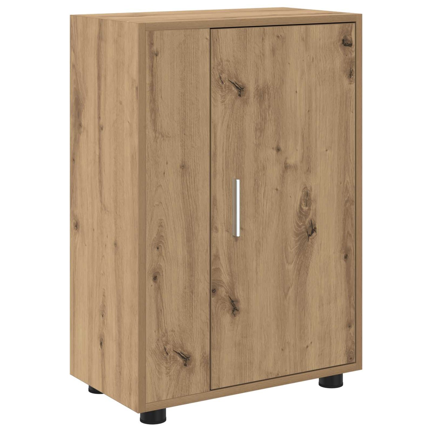 TV-bänkset Väggmonterad 4 pcs Artisan Ek Konstruerat trä
