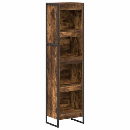 Bokhylla Rökfärgad Ek 80 x 30 x 155 cm