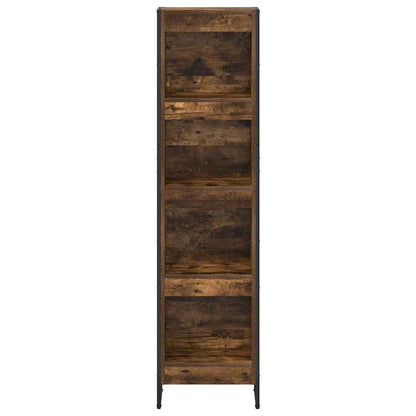 Bokhylla Rökfärgad Ek 80 x 30 x 155 cm
