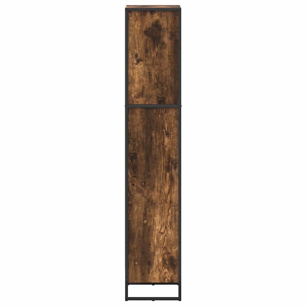 Bokhylla Rökfärgad Ek 80 x 30 x 155 cm