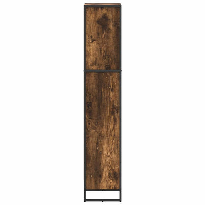 Bokhylla Rökfärgad Ek 80 x 30 x 155 cm