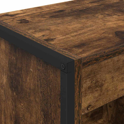 Bokhylla Rökfärgad Ek 80 x 30 x 155 cm