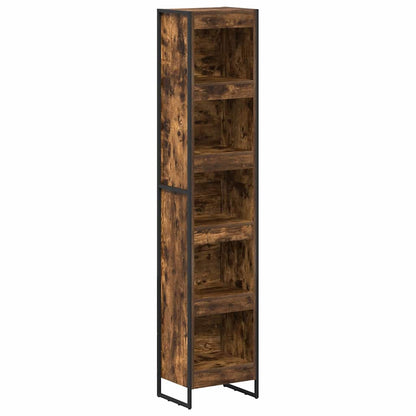 Bokhylla Rökfärgad Ek 80 x 30 x 155 cm
