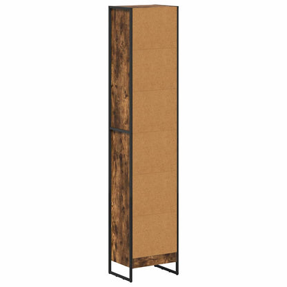 Bokhylla Rökfärgad Ek 80 x 30 x 155 cm