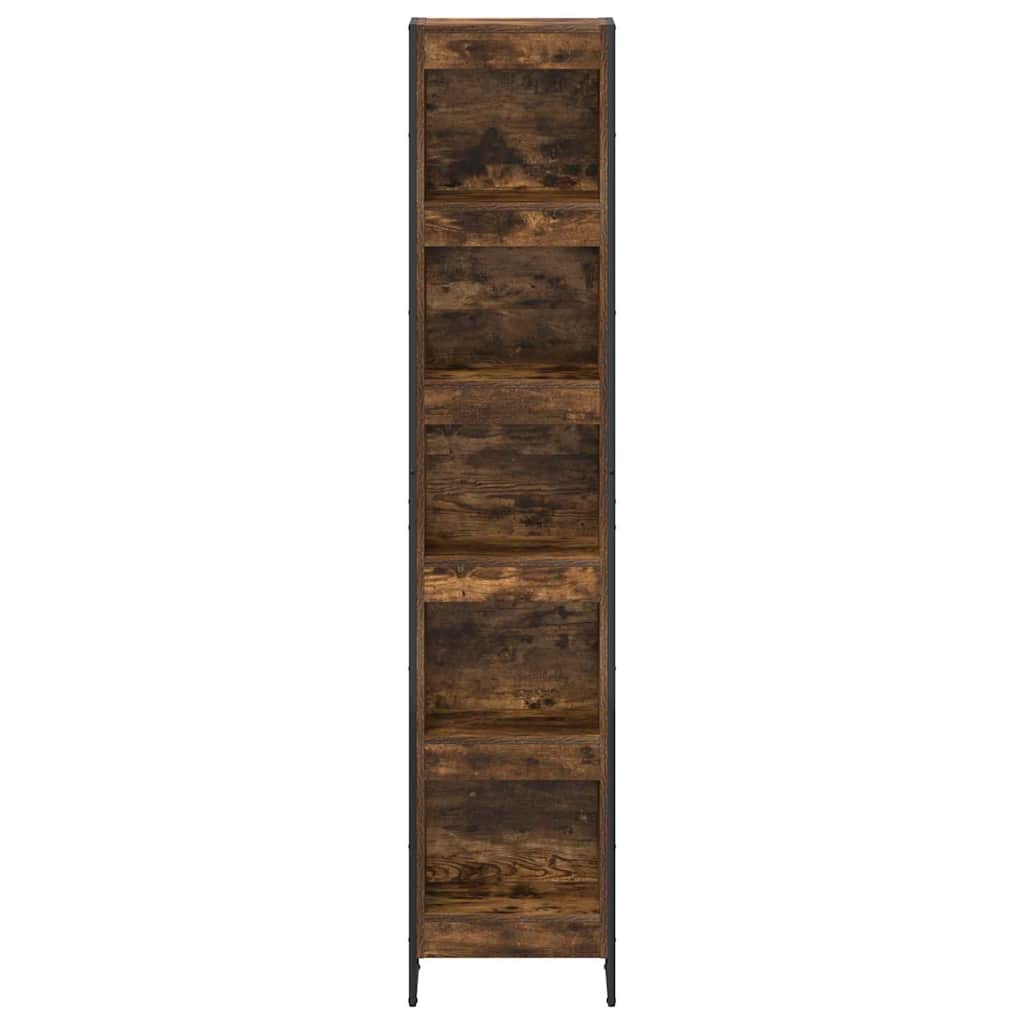 Bokhylla Rökfärgad Ek 80 x 30 x 155 cm