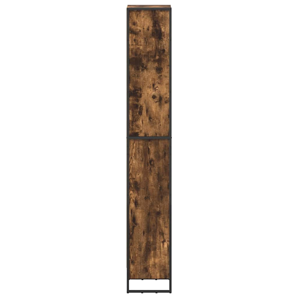 Bokhylla Rökfärgad Ek 80 x 30 x 155 cm