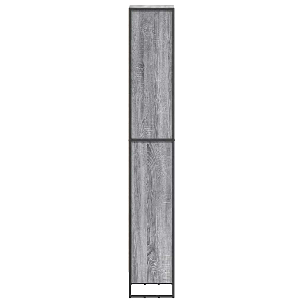 Bokhylla Sonoma Grå 80 x 30 x 155 cm