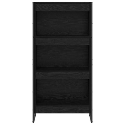 Bokhylla Svart Ek 80 x 30 x 155 cm