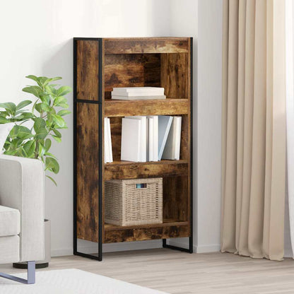 Bokhylla Rökfärgad Ek 80 x 30 x 155 cm