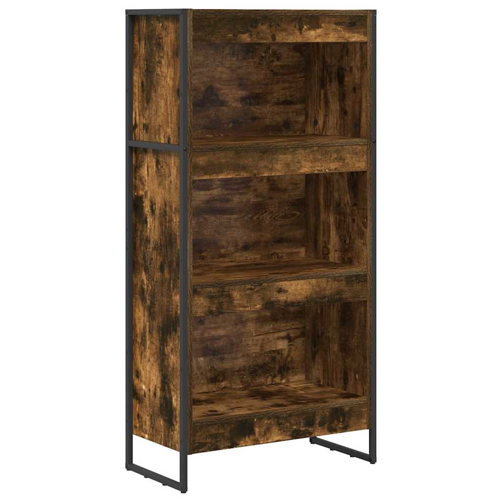 Bokhylla Rökfärgad Ek 80 x 30 x 155 cm