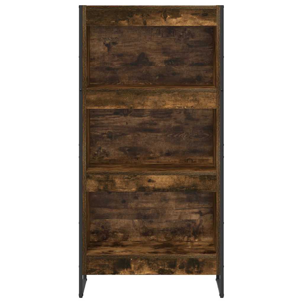 Bokhylla Rökfärgad Ek 80 x 30 x 155 cm