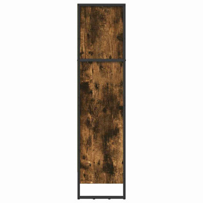 Bokhylla Rökfärgad Ek 80 x 30 x 155 cm