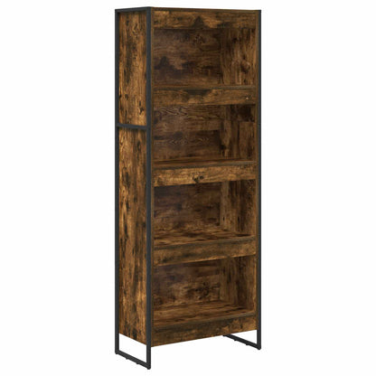 Bokhylla Rökfärgad Ek 80 x 30 x 155 cm