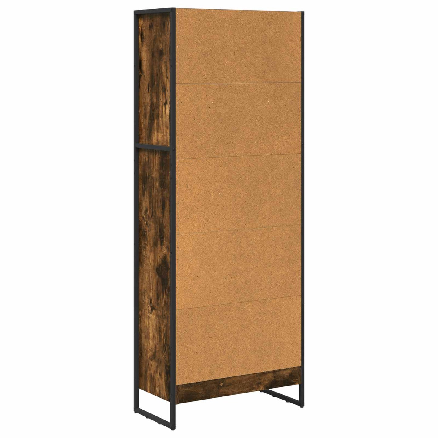 Bokhylla Rökfärgad Ek 80 x 30 x 155 cm