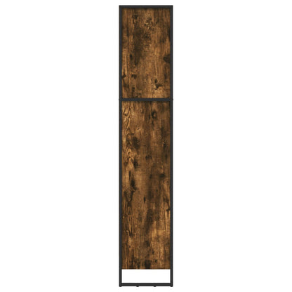 Bokhylla Rökfärgad Ek 80 x 30 x 155 cm