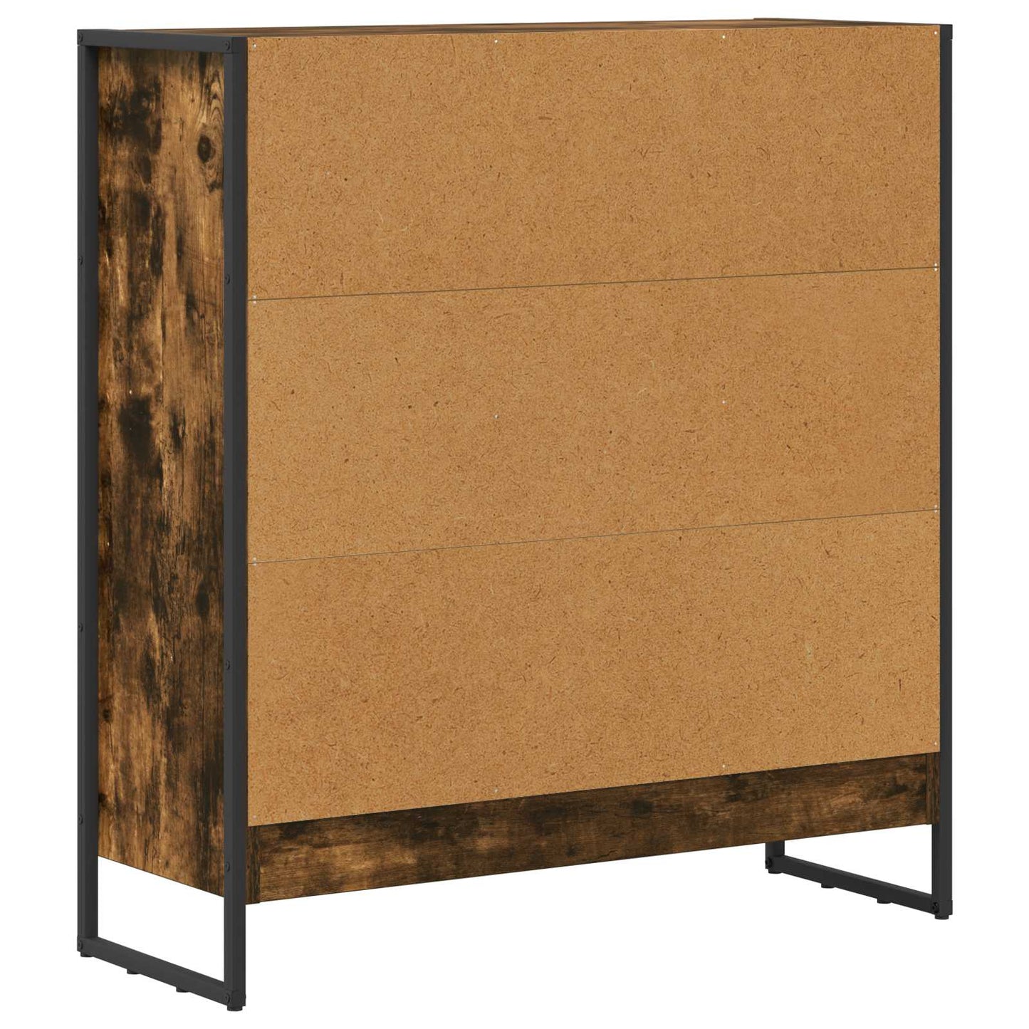 Bokhylla Rökfärgad Ek 80 x 30 x 155 cm
