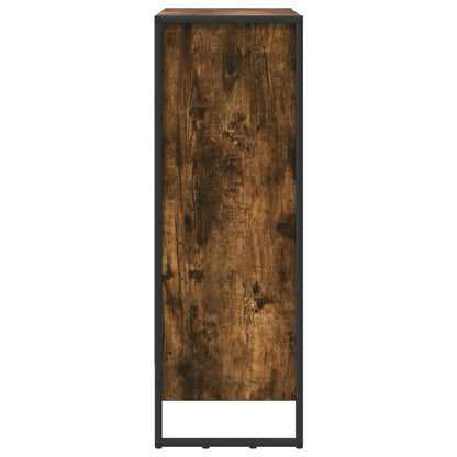 Bokhylla Rökfärgad Ek 80 x 30 x 155 cm