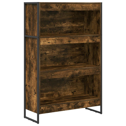 Bokhylla Rökfärgad Ek 80 x 30 x 155 cm