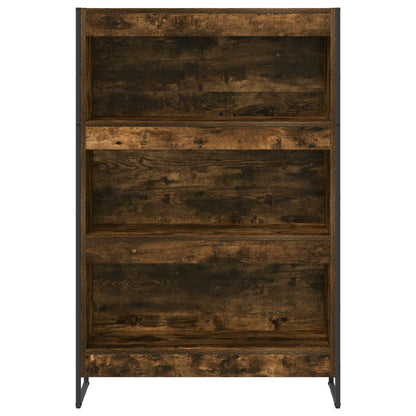 Bokhylla Rökfärgad Ek 80 x 30 x 155 cm