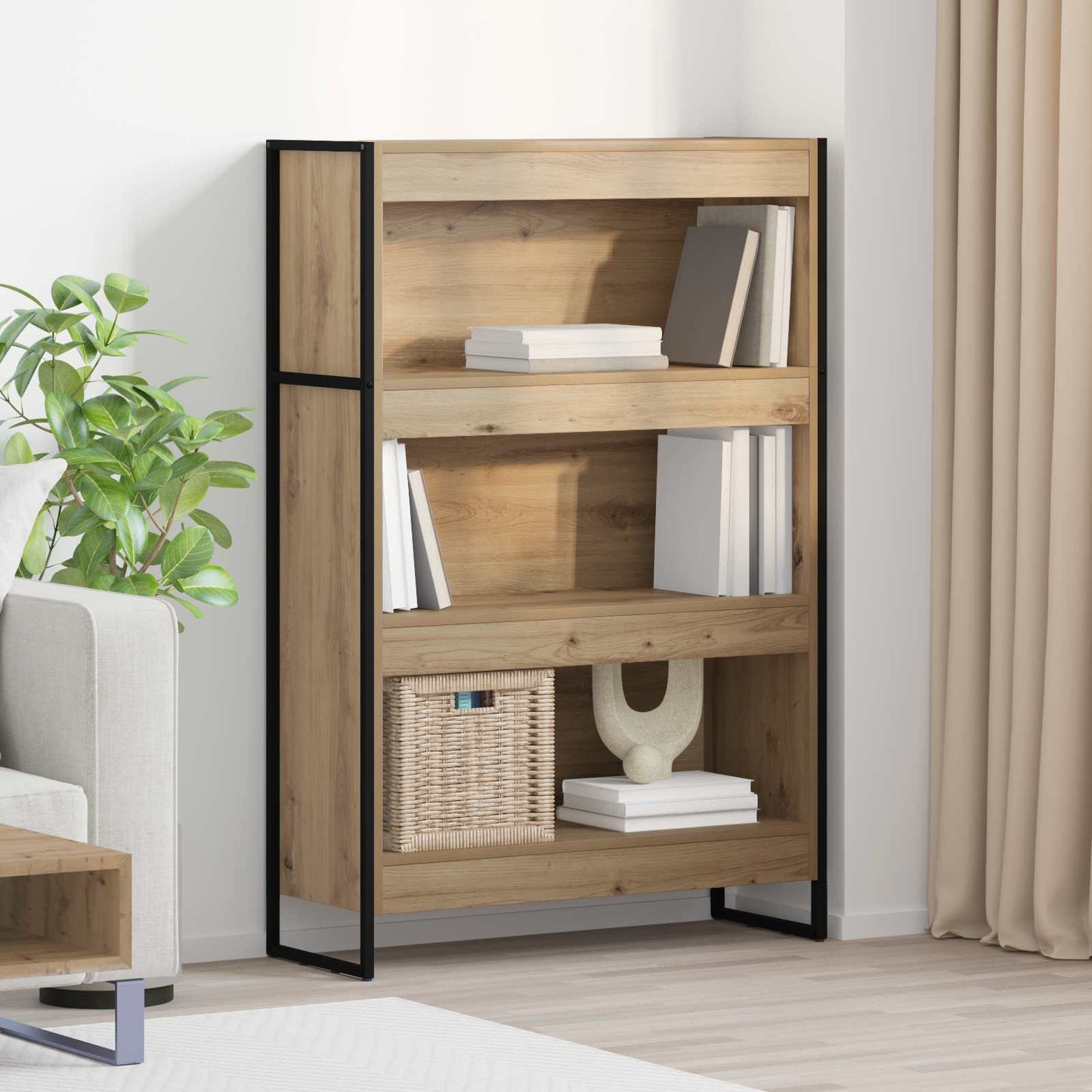 Bokhylla Artisan Ek 80 x 30 x 155 cm