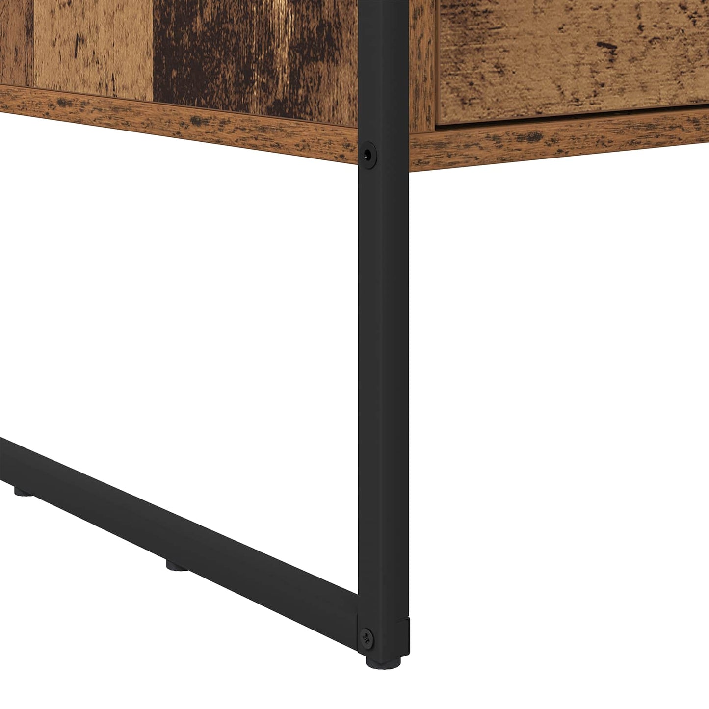 Soffbord Åldrat Trä 100 x 46 x 40 cm