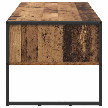 Soffbord Åldrat Trä 100 x 46 x 40 cm