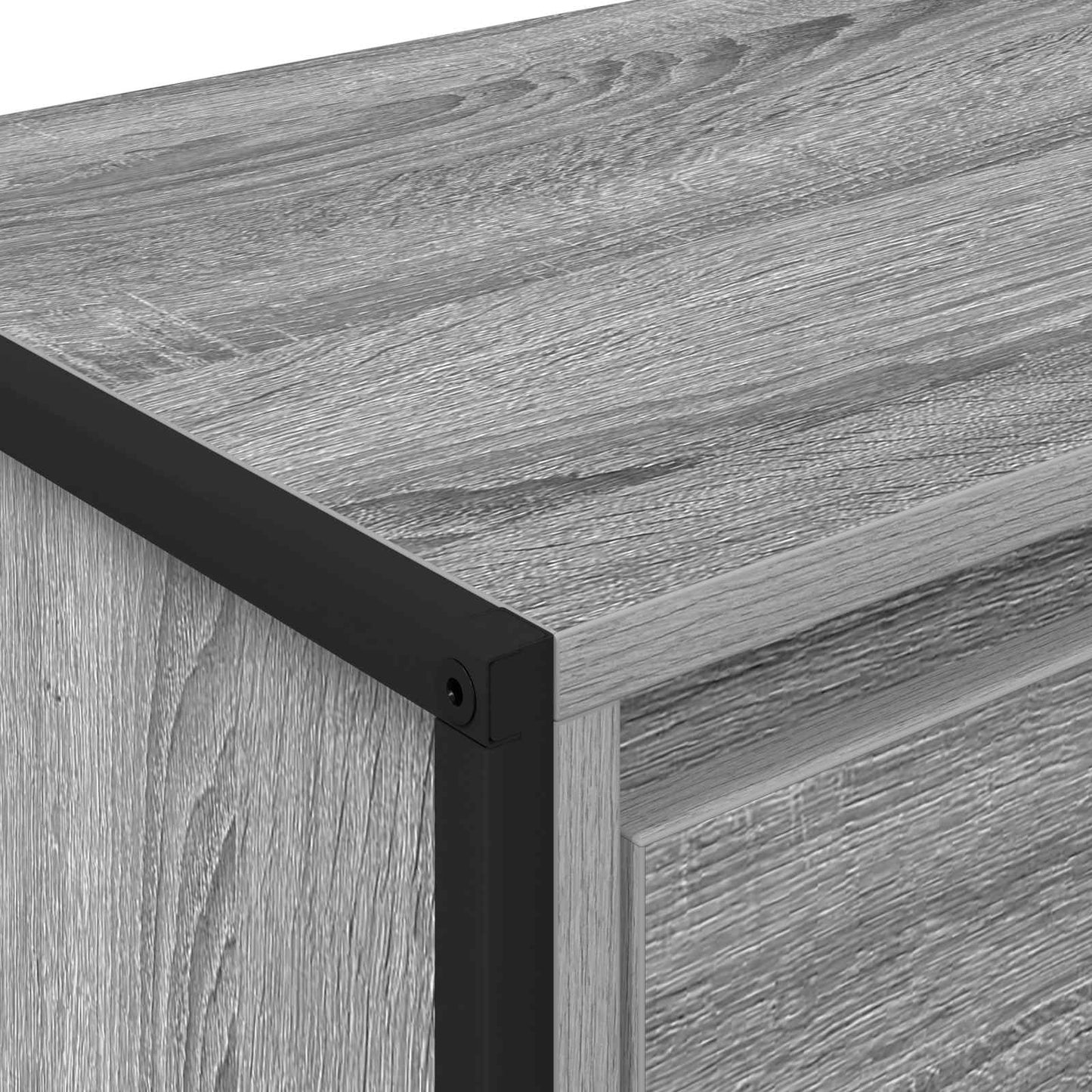 TV-Möbel Sonoma Grå TV-skåp med låda 100 x 36 x 49,5 cm