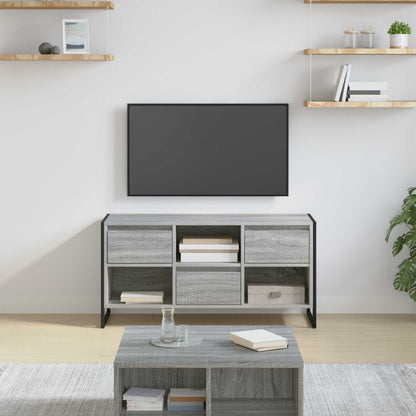 TV-Möbel Sonoma Grå TV-skåp med låda 100 x 36 x 49,5 cm