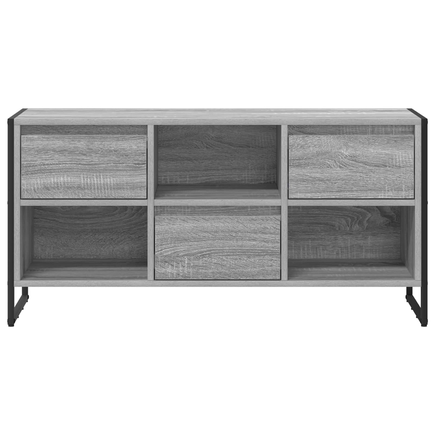 TV-Möbel Sonoma Grå TV-skåp med låda 100 x 36 x 49,5 cm