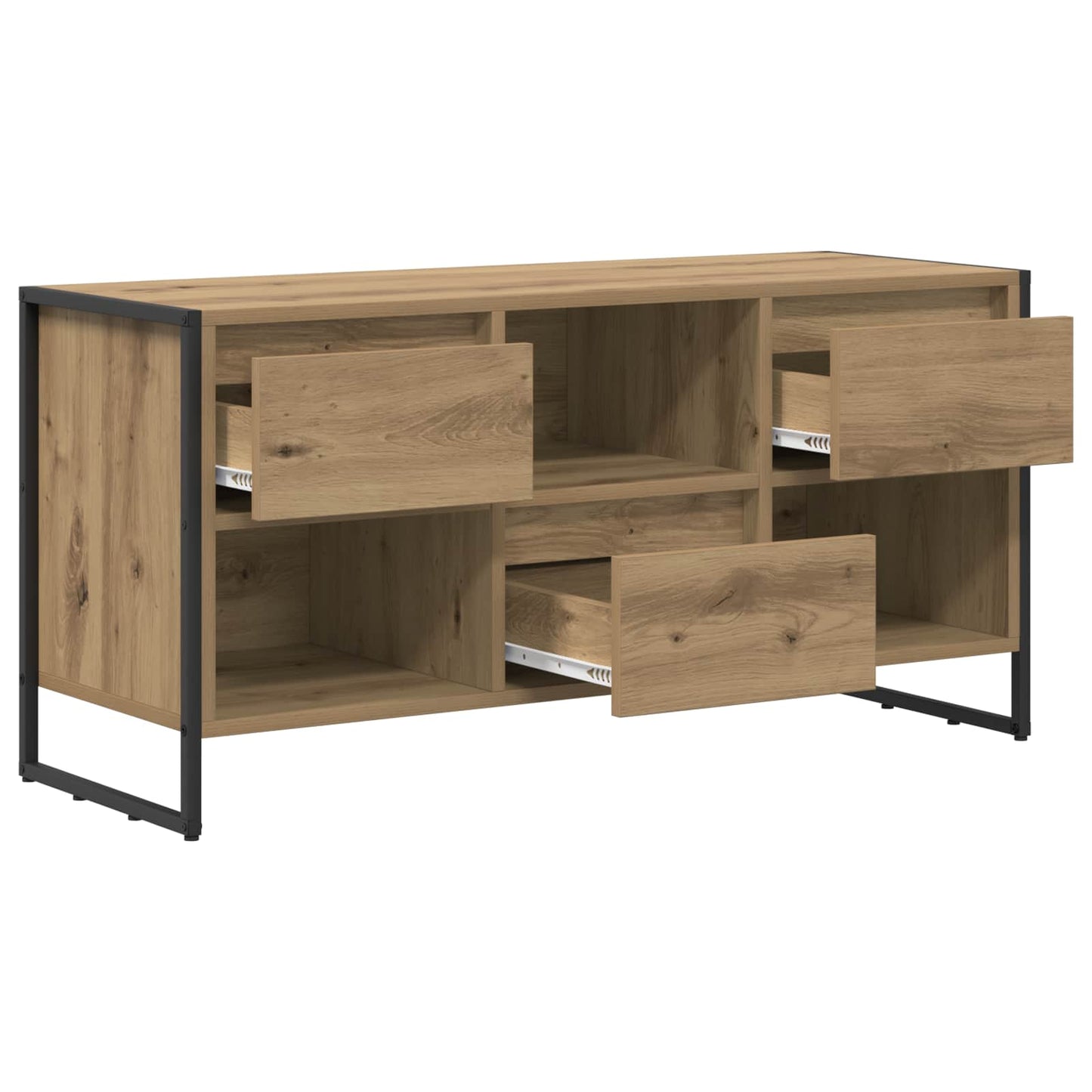 TV-Möbel Artisan Ek TV-skåp med låda 100 x 36 x 49,5 cm