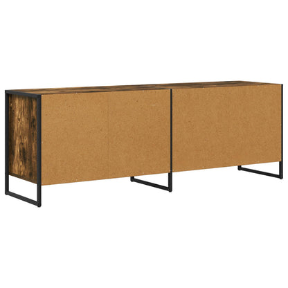 TV-Möbel Rökfärgad Ek TV-skåp 140 x 36 x 49,5 cm