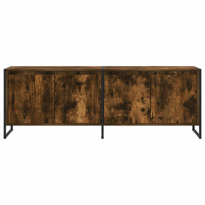 TV-Möbel Rökfärgad Ek TV-skåp 140 x 36 x 49,5 cm