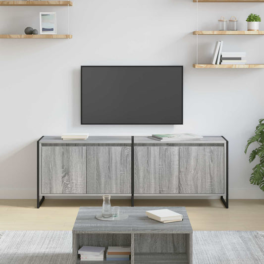 TV-Möbel Sonoma Grå TV-skåp 140 x 36 x 49,5 cm