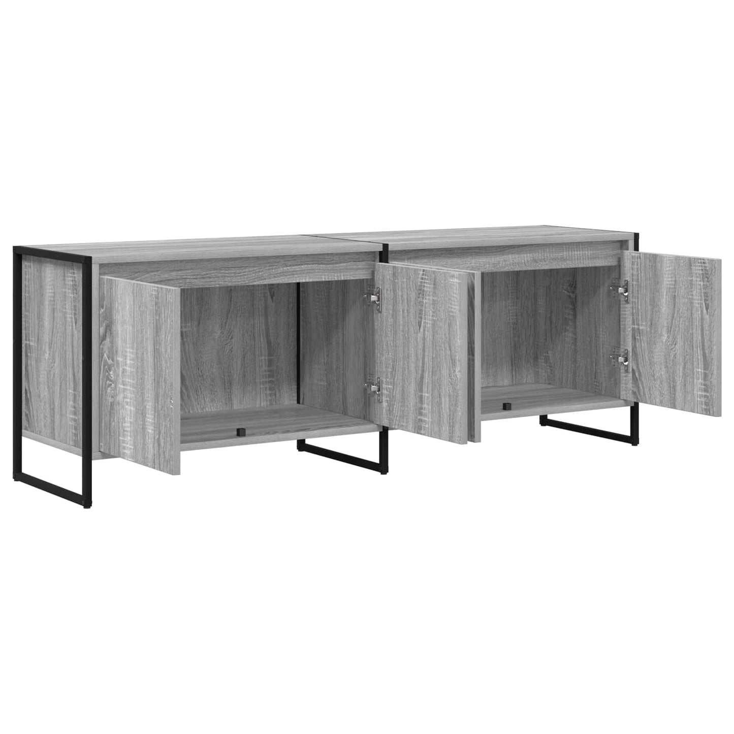 TV-Möbel Sonoma Grå TV-skåp 140 x 36 x 49,5 cm