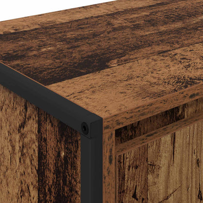 TV-Möbel Åldrat Trä TV-skåp 140 x 36 x 49,5 cm