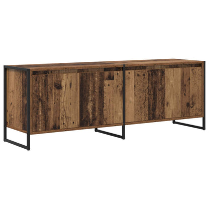 TV-Möbel Åldrat Trä TV-skåp 140 x 36 x 49,5 cm