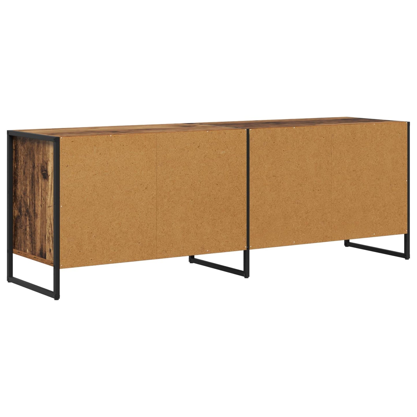 TV-Möbel Åldrat Trä TV-skåp 140 x 36 x 49,5 cm