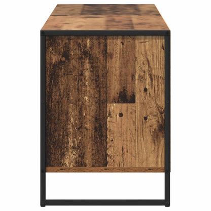 TV-Möbel Åldrat Trä TV-skåp 140 x 36 x 49,5 cm