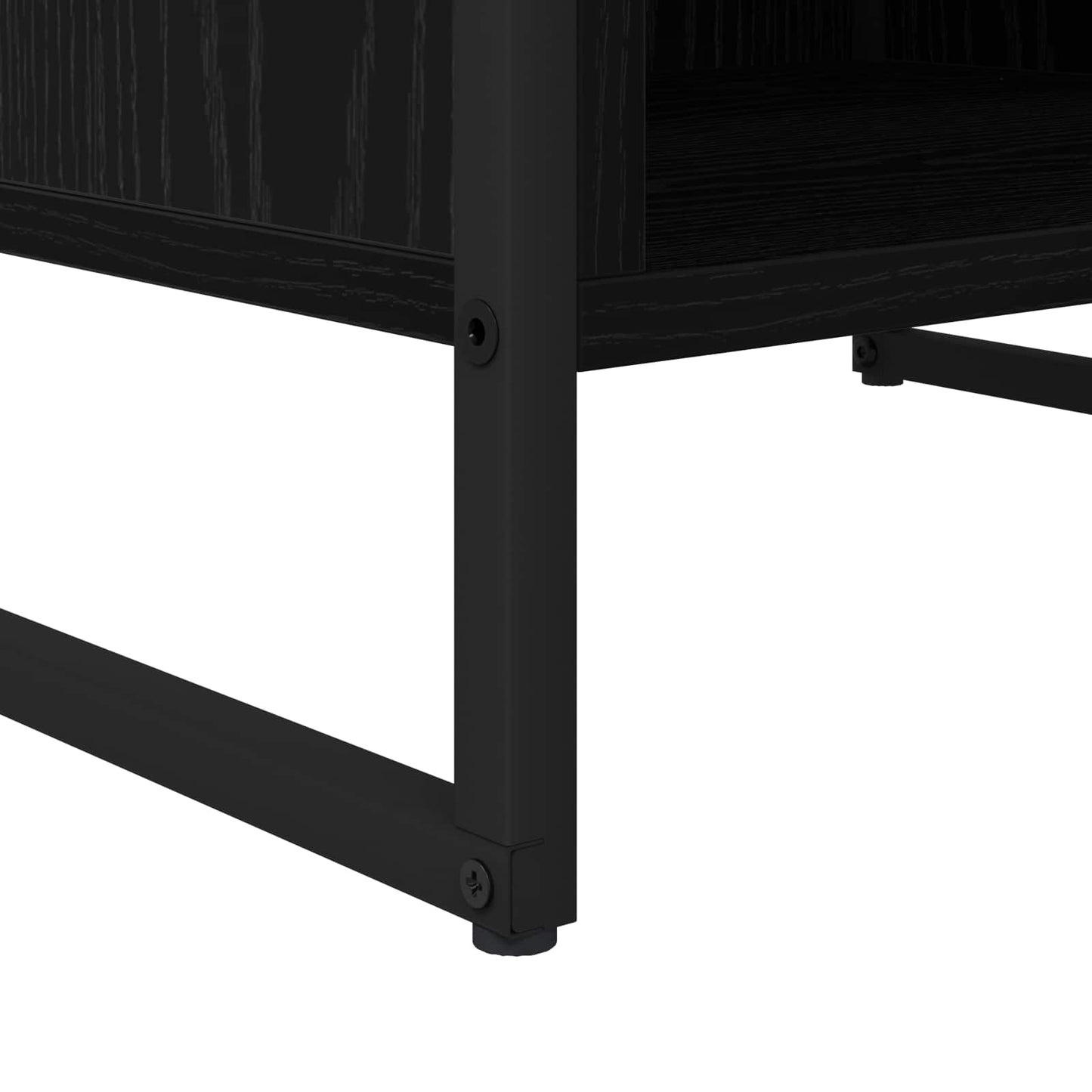 TV-Möbel Svart Ek TV-skåp 170.5 x 36 x 30.5 cm