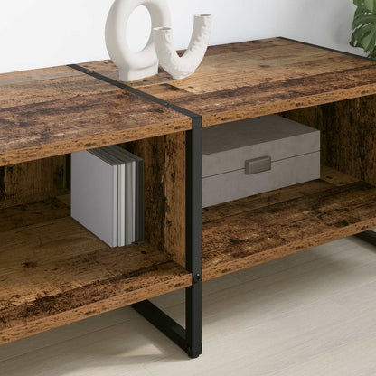 TV-Möbel Åldrat Trä TV-skåp 170.5 x 36 x 30.5 cm