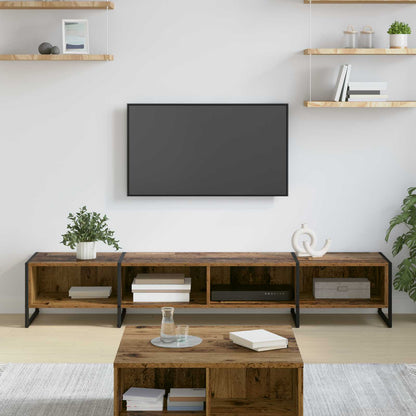 TV-Möbel Åldrat Trä TV-skåp 170.5 x 36 x 30.5 cm