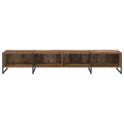 TV-Möbel Åldrat Trä TV-skåp 170.5 x 36 x 30.5 cm