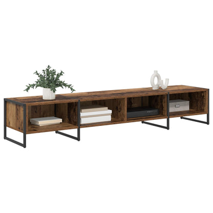 TV-Möbel Åldrat Trä TV-skåp 170.5 x 36 x 30.5 cm