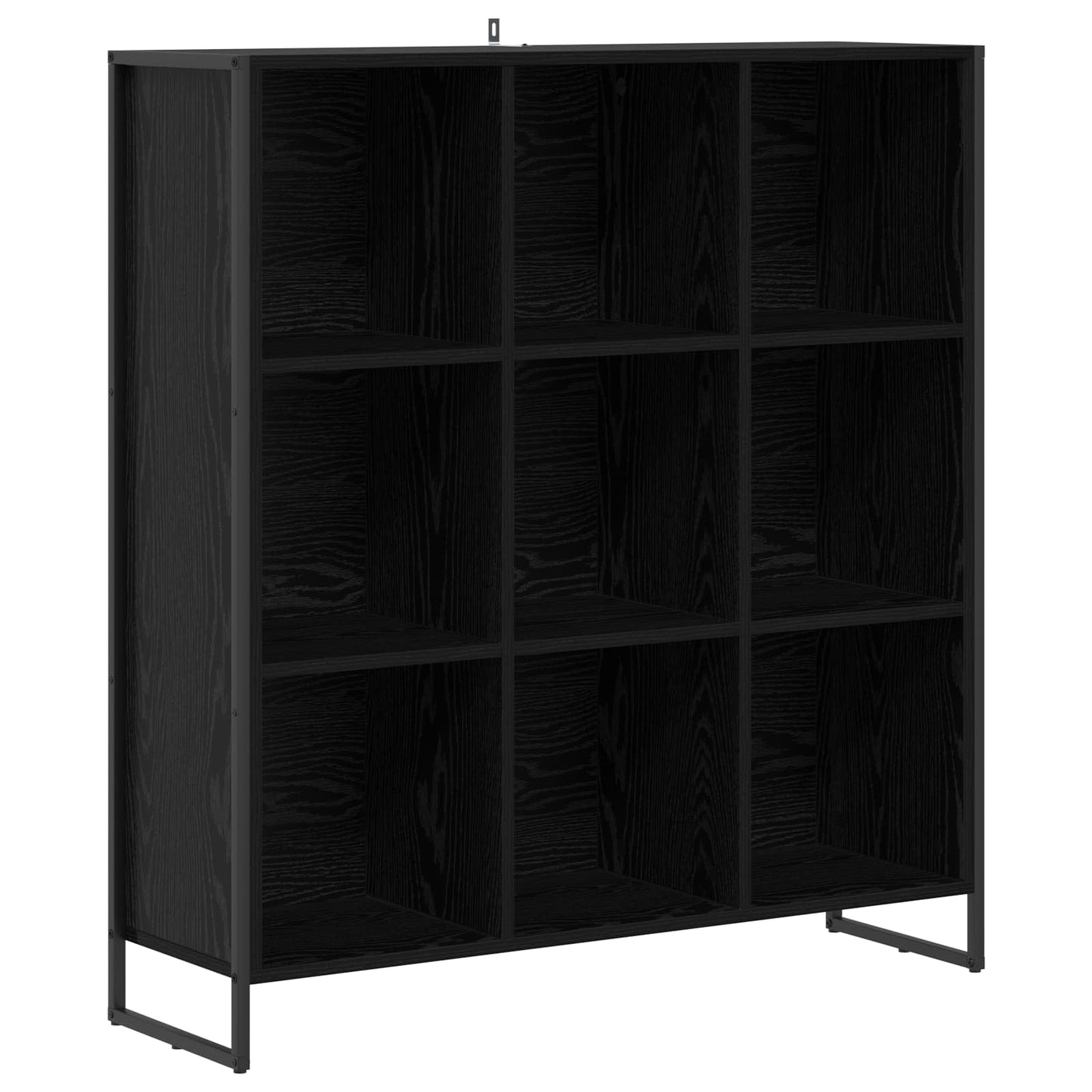 Bokhylla Svart Ek 99.5 x 30 x 108.5 cm