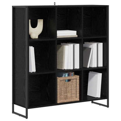 Bokhylla Svart Ek 99.5 x 30 x 108.5 cm