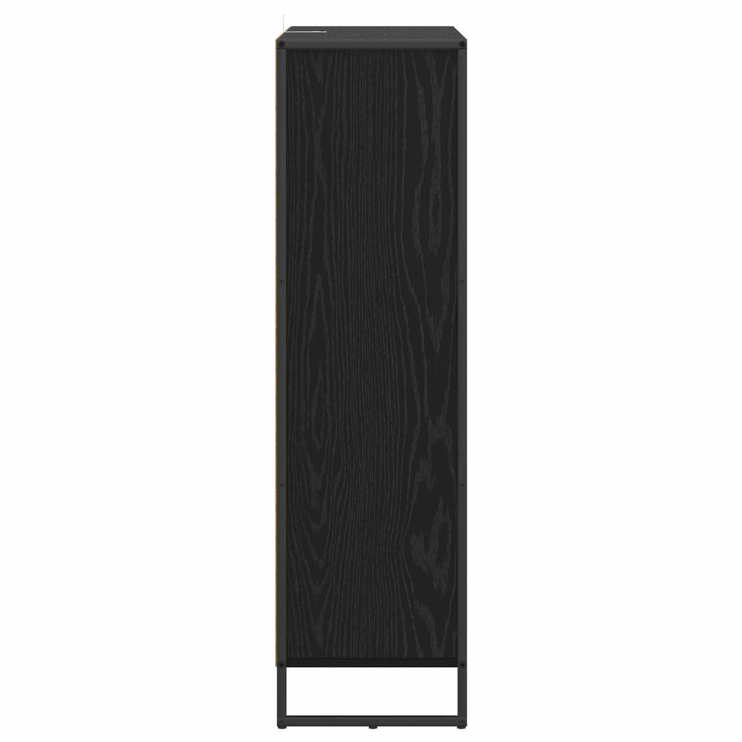 Bokhylla Svart Ek 99.5 x 30 x 108.5 cm
