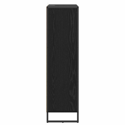 Bokhylla Svart Ek 99.5 x 30 x 108.5 cm